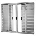 Ver imagem 1 de Jlt Veneziana 6 Folhas sem Grade Vidro Liso Brilhante - Economica - 100x150 (0388)