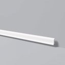 Ver imagem 2 de Rodapé de Poliestireno 10 Barras Lisas de 3cm X 2,44m Rende 24,4 Metros Fl3 Gart