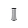 Lixeira Inox com Aro 21,2 Litros Decorline Ø 25 X 46 Cm - 1