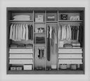 Ver imagem 3 de Guarda Roupa Casal Espelhado 6 Gavetas - Sollo-Branco - Móveis Novo Horizonte