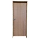 Ver imagem 3 de Kit Porta de Madeira Lisa Imbuia 210x82cm Batente 16cm Uniportas Abertura Direita Marrom