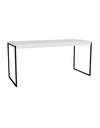 Ver imagem 2 de Mesa Gamer Diretor Pés de Ferro Computador Setup Gamer 150x60cm - JM3 Móveis:Branco/Preto