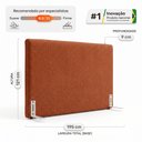 Ver imagem 7 de Cabeceira para Cama Box King Size Mirella 195cm Moderna com Frame Bouclê Terracota - Desk Design