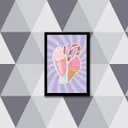 Ver imagem 1 de Quadro Ilustrativo Sorvete E Milk Shake 24X18Cm 001