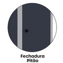 Ver mais imagens de Roupeiro Aço Linha Light 20 Portas - GR304-20 Cinza-Azul Delrei