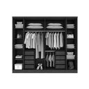 Ver imagem 7 de Guarda Roupa Casal Sevilla C/ 6 Portas e 8 Gavetas Branco/neve - Tcil Móveis