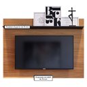 Ver mais imagens de Rack Bancada Yara e Painel para Tv Suspenso Maia com Mesa de Centro Jeri Noce Milano Preto Acetinado