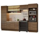 Ver imagem 2 de Armário de Cozinha Completa 330cm Rustic Stella Madesa 03