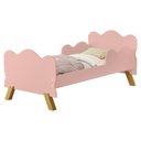 Ver imagem 1 de Mini Cama Angel Mdf 156x80 Cm Rose Decmade