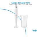 Ver imagem 3 de Mixer Elgin de Mão 200w Compacto Branco 110v