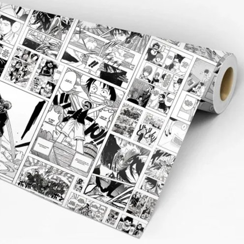 Papel de Parede Adesivo - 48 cm larg x 3 metros alt - Coleção Anime - Ref. Animado 05 - 4