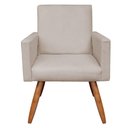 Ver mais imagens de Kit 2 Poltronas E Puff Redonda e Bege