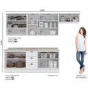 Ver imagem 3 de Cozinha Compacta Modulada Emily 5 Peças Emily Branco