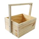 Ver imagem 1 de Cesta com alça Fixa para páscoa