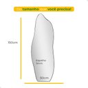 Ver imagem 3 de Espelho de Parede Orgânico Flame com Led Frio Corpo Inteiro 150x50cm Banheiro Sala Quarto