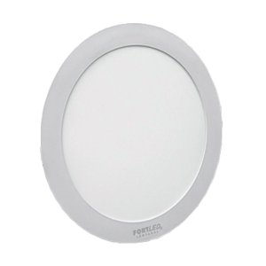 Painel Led 30w Redondo Branco Frio Embutir Fortled