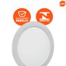 Painel Led 30w Redondo Branco Frio Embutir Fortled - 5