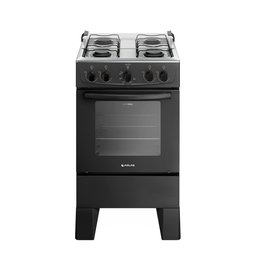 Fogão de Piso Atlas Milão 4 Bocas com Mesa Inox - 1 Fogão de Piso Atlas Milão 4 Bocas com Mesa Inox - 1