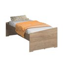 Ver imagem 1 de Cama de Solteiro 1329 Ilan Castanho
