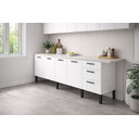 Ver imagem 3 de Gabinete de Aço 1,92m para Cozinha Elegante Alta Resistência:branco