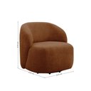 Ver imagem 7 de Poltrona Giratória Lecce Terracota