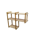 Ver imagem 1 de nicho INVERTIDO metalon 120X15 AMAD CLARIN/DOURADO  METALICO 04