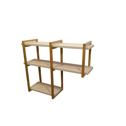 nicho INVERTIDO metalon 120X15 AMAD CLARIN/DOURADO  METALICO 04