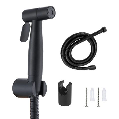 Ducha Higienica Chuveirinho Mangueira Flexivel Casa Banheiro Box Lavabo Privada Suporte Higienizaçao