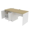 Ver imagem 6 de Bancada de Cozinha Moderna em MDF 4 Portas com Tampo 180cm Grazi Tecnomobili