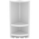 Ver imagem 3 de Suporte de Canto Cantoneira Porta Shampoo Branco | Valeplast