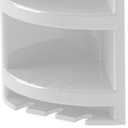 Ver imagem 5 de Suporte de Canto Cantoneira Porta Shampoo Branco | Valeplast