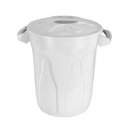 Ver imagem 1 de Lixeira Redonda 100 Litros Tipo Balde Cor:branco