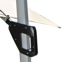 Ver imagem 4 de Apikatu Ombrelone Lateral Cantilever 3x3m Quadrado - Alumínio Aeronáutico, Upf50+, Duplo Braço, Bas
