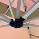 Ver mais imagens de Apikatu Ombrelone Lateral Cantilever 3x3m Quadrado - Alumínio Aeronáutico, Upf50+, Duplo Braço, Bas