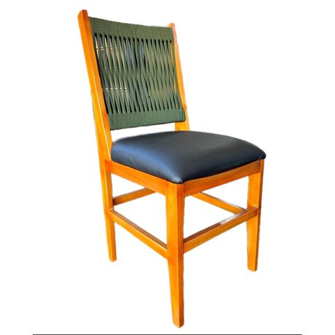 Cadeira Ana Hickmann com Corda Nautica e Estofado