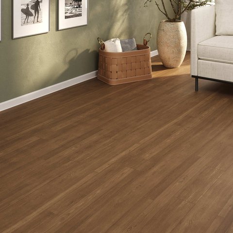 Piso Vinílico em Manta Pvc 0,7mm Antiderrapante 14m² Imita Madeira Fosco Acácia