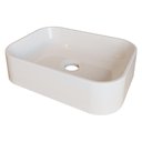 Ver imagem 1 de Cuba Pia para Banheiro Retangular Oxford Branco Brilho