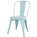 Ver imagem 2 de Kit 4 Cadeiras Tolix Iron Titan Anm6671f Anima Office Ferro Pintura Epóxi Azul Claro Fosco