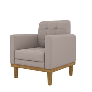 Poltrona Decorativa Fox em Veludo Just Time