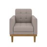 Poltrona Decorativa Fox em Veludo Just Time - 3