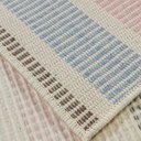 Ver imagem 5 de Tapete Passadeira Algodão Boho Straws Antiderrapante Rosa 70x140cm
