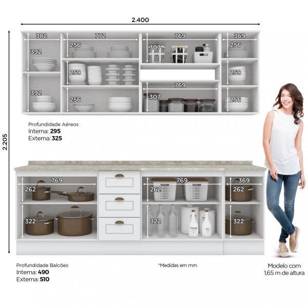 Cozinha Compacta 7 Peças Emily Henn - 4