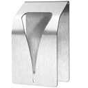 Ver imagem 1 de Gancho Inox 5x8cm Pendurador de Toalha Mini Organize Masutti Copat 6483