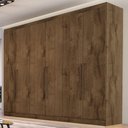 Ver imagem 1 de Guarda Roupa Oslo 6 Portas 4 Gavetas Mdf - Mademarcs