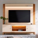 Ver imagem 1 de Home Maceio 1.98 Off White Canela Mobler