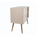 Ver imagem 4 de Aparador 02 gavetas 1 nicho com pés palito Sal Rosa - Mdf Arauco