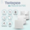 Ver imagem 4 de Kit 12 Revestimento Placas 3d Pvc Modelo: Ripado