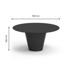Ver imagem 2 de Mesa com Tampo Fluo - Preto