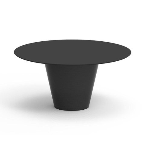 Mesa com Tampo Fluo - Preto