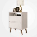 Ver imagem 2 de Mesa de Cabeceira 2 Gavetas Lotus 